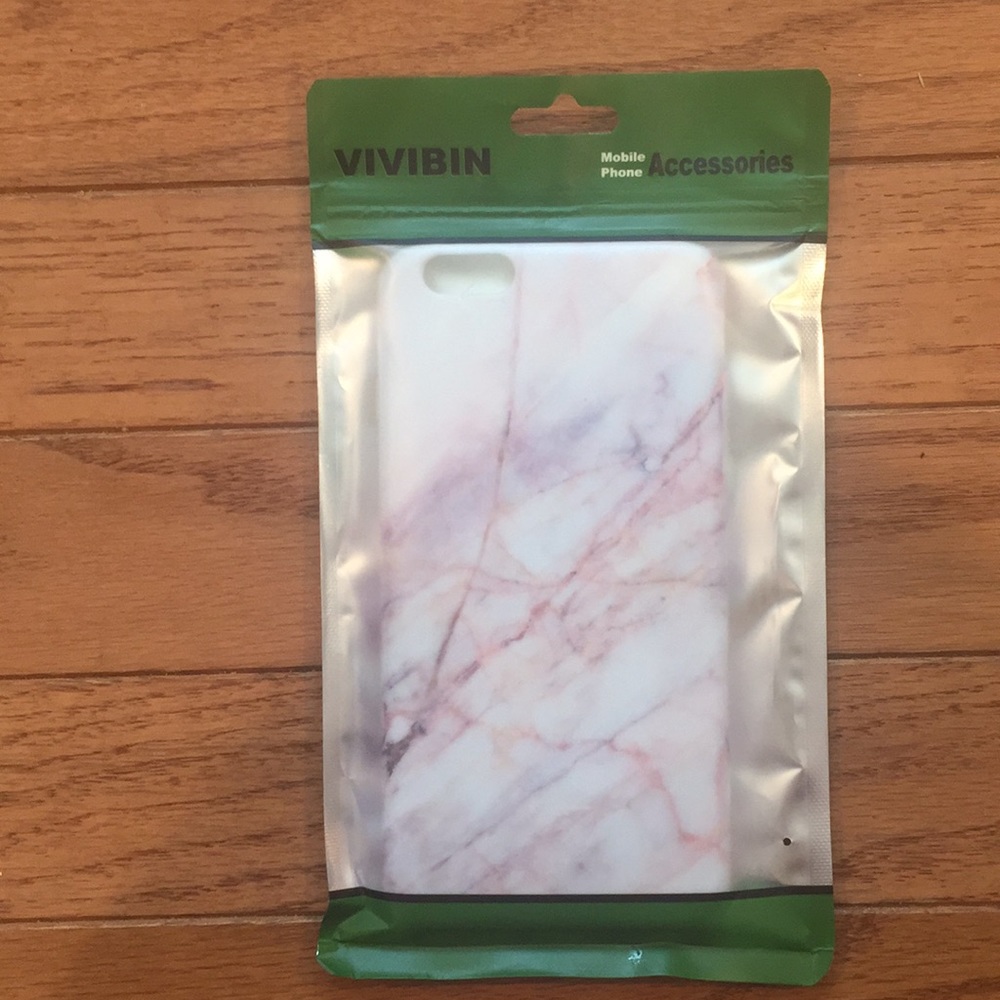 iPhone 6 Plus Marble Plastic Case New with tags